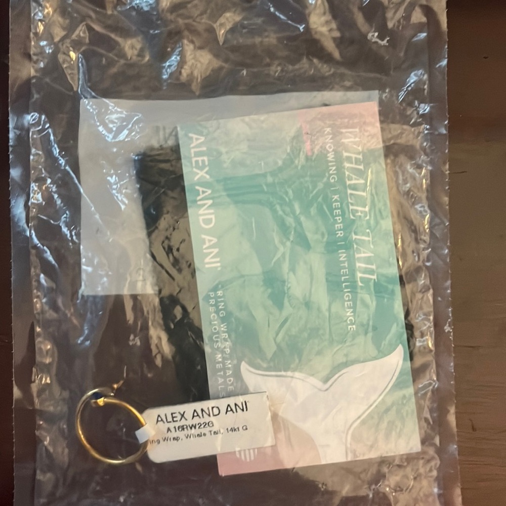 Alex & Ani Whale Tail Ring